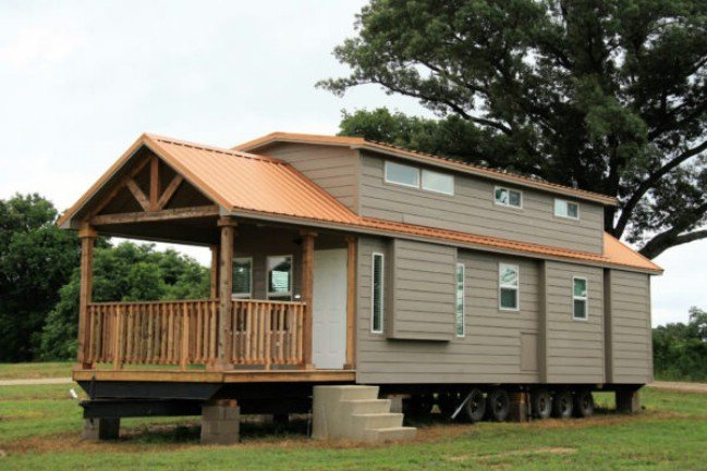 399 Square Foot Tiny House at Vintage Grace Community in Yantis, Texas