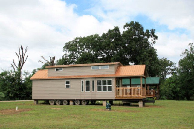 399 Square Foot Tiny House at Vintage Grace Community in Yantis, Texas