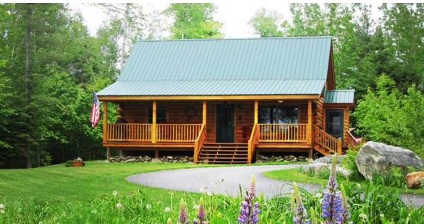 $27,050 Pre-Cut Log House Shell. This is The Woodland Log Home