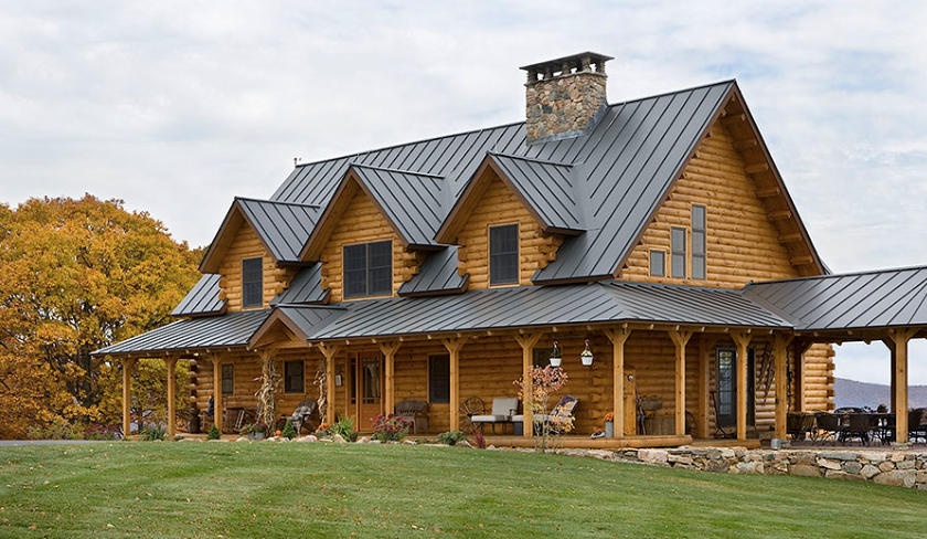 Take a Virtual Tour of this $125,000 Pre-Cut Shell Log House Package
