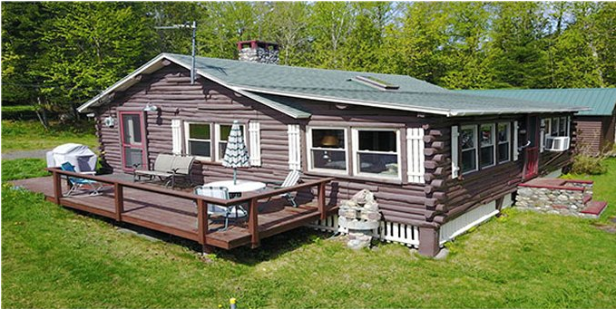 Lakeside Log Cabin For Sale