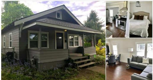 Unbelievable Remodeled and Tiny Historic House for Sale in Olympia, Washington