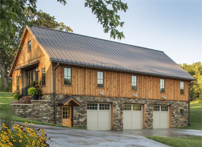 Barn style home