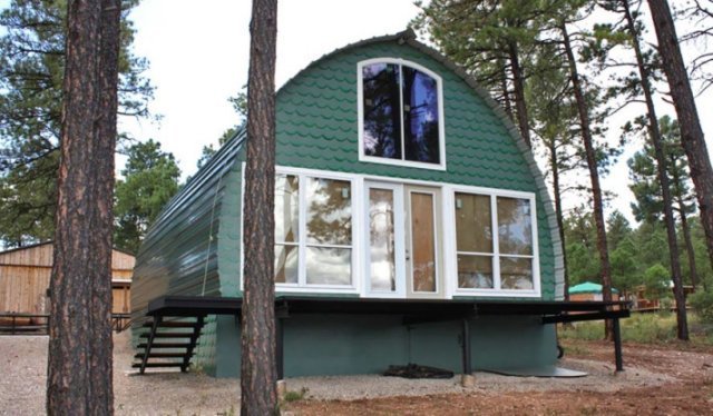 Prefab arched cabins