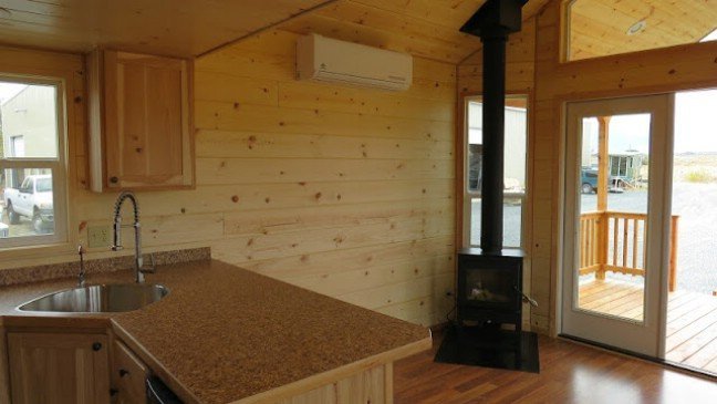 Spread Out in the Double Lofted Tiny House by Rich’s Portable Cabins