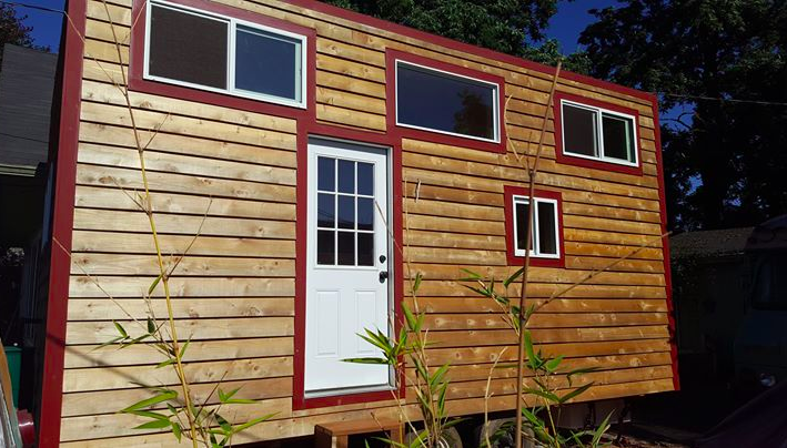 Hand-crafted, cedar, tiny house on wheels $68,000