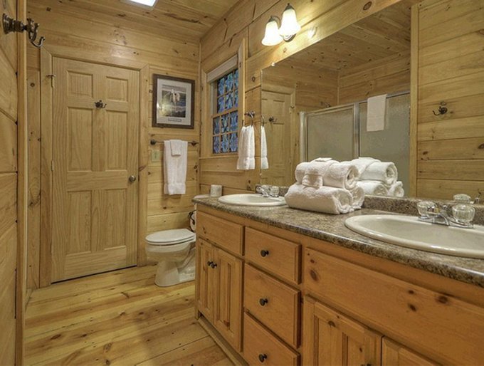 Cabin bathroom