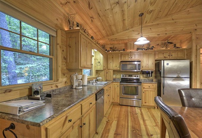 Cabin kitchen