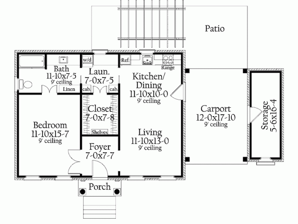 7 perfect little country retreat floor plans