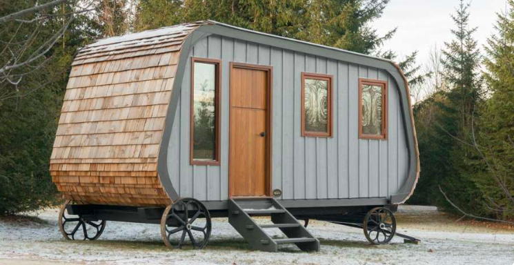 These Cool Tiny Shepherd Huts Are Truly Mobile