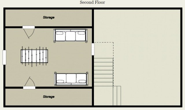 Mountain king cabin floor plan