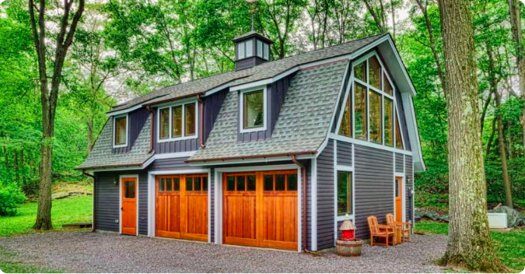 This Old Garage Was Revamped Into A Spacious, Barn Home Inspired Retreat