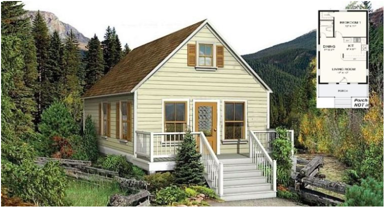 Steel Frame Cabin Kit Home from $6990