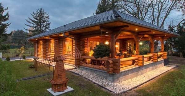 Coolest Log Cabin Ever, Take A Peek Inside!
