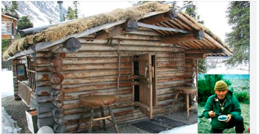 This Man Lived Alone For Nearly 30 Years In The Mountains of Alaska In a Log Cabin Which He Built With His Own Hands