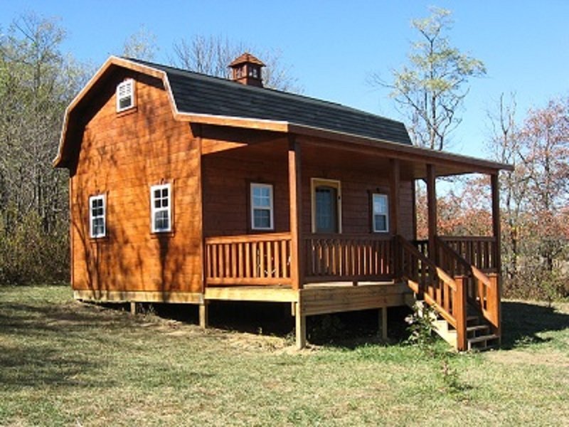 These Amish Gambrel Homes Start at $7,755