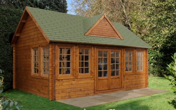 Little Garden Log Cabin Kit For $5,000