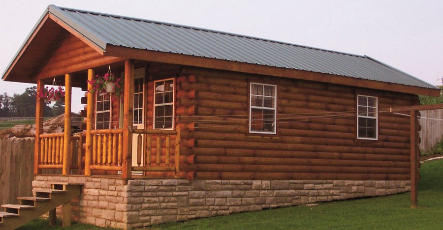 The Hunter Log Cabin Series By Featured Builder Wayside Lawn Structures