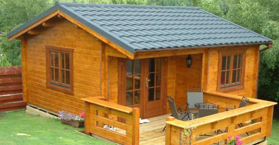 Would You Pay just $8,720 for this Charming Log Cabin from the UK? Click for Floor Plans