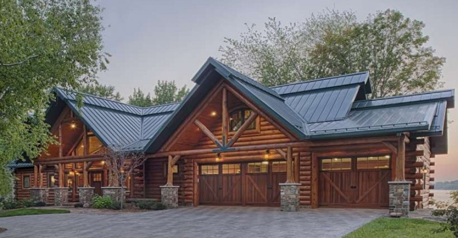 A Gorgeous Custom Log House Built To Last A Lifetime